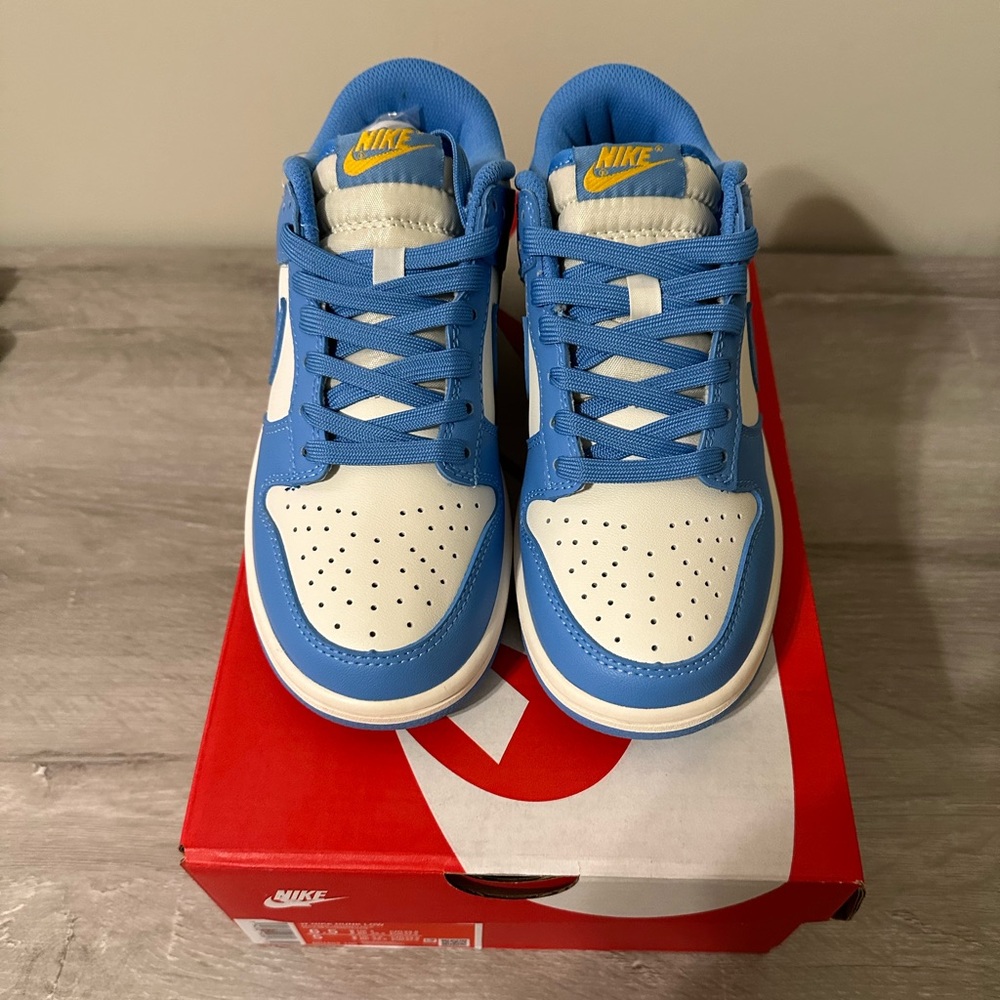 Woman's. UNC Blue Dunks